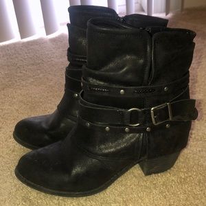 Little black booties size 8